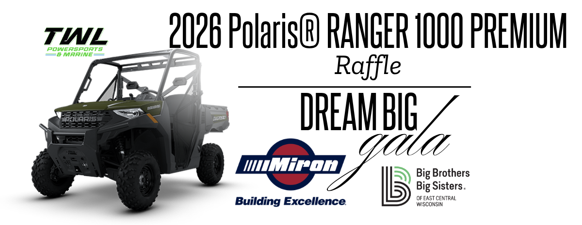 Big Brothers Big Sisters 2026 Polaris® Ranger 1000 Premium Raffle
